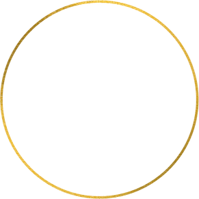 Gold Circle Border